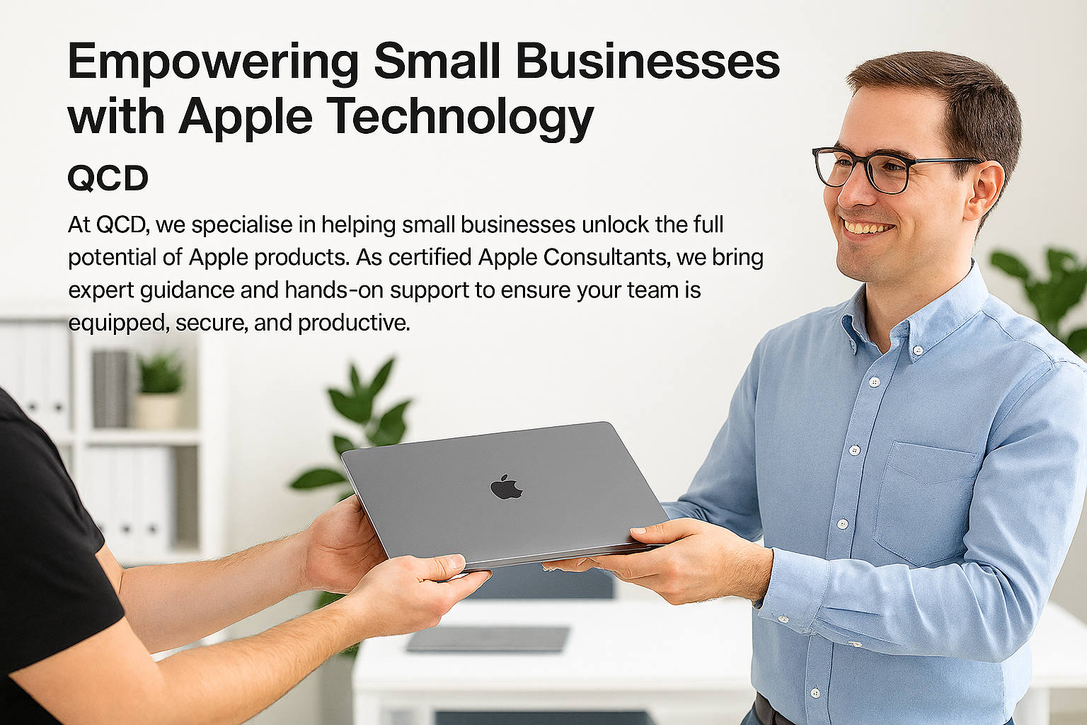 apple-image-showing-mac-handed-to-client